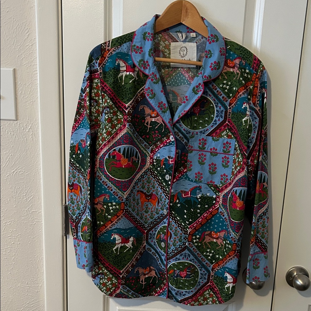 Colorful Patterned Pajama set